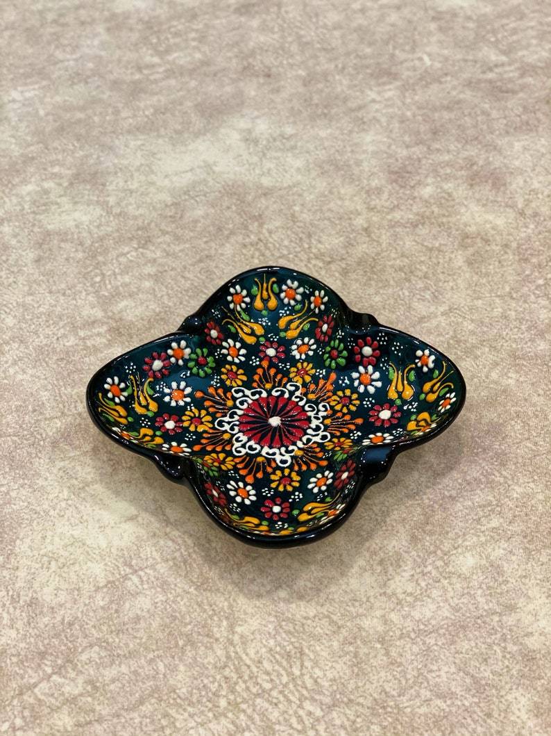 Colorful Handmade Ceramic Ashtrays - Rassme