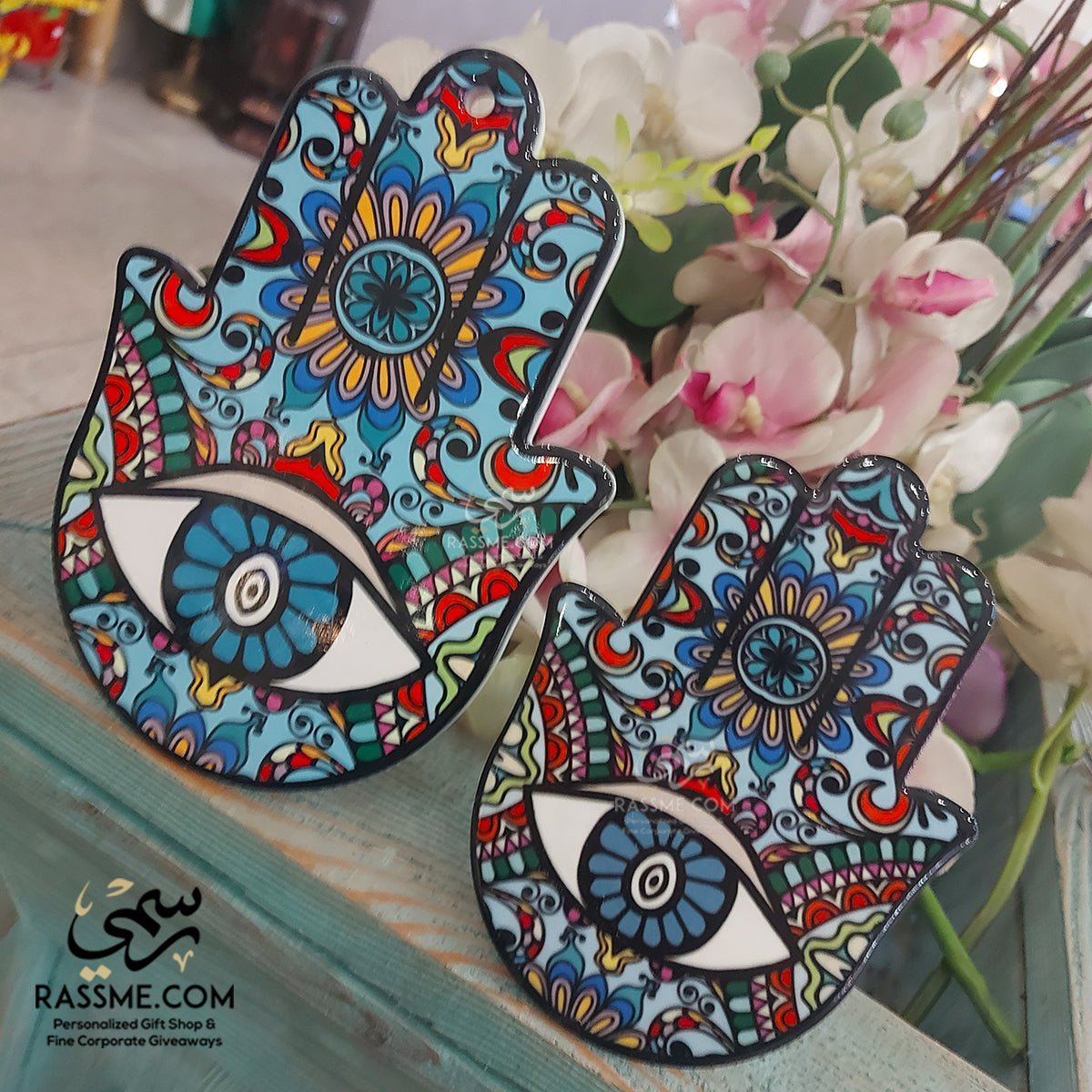 Ceramic Hamsa Stand