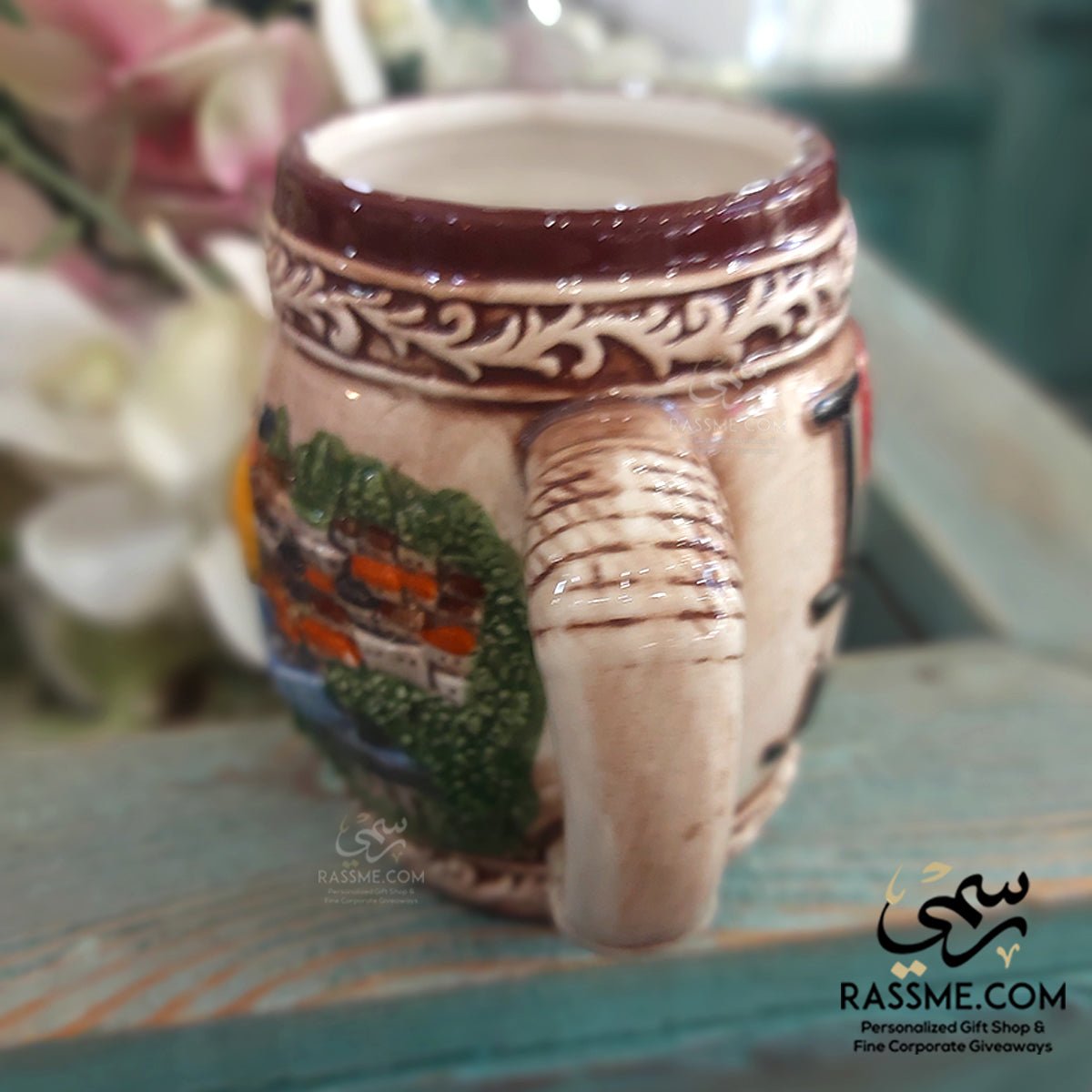 Ceramic 3D Mug I Love Jerusalem Mug