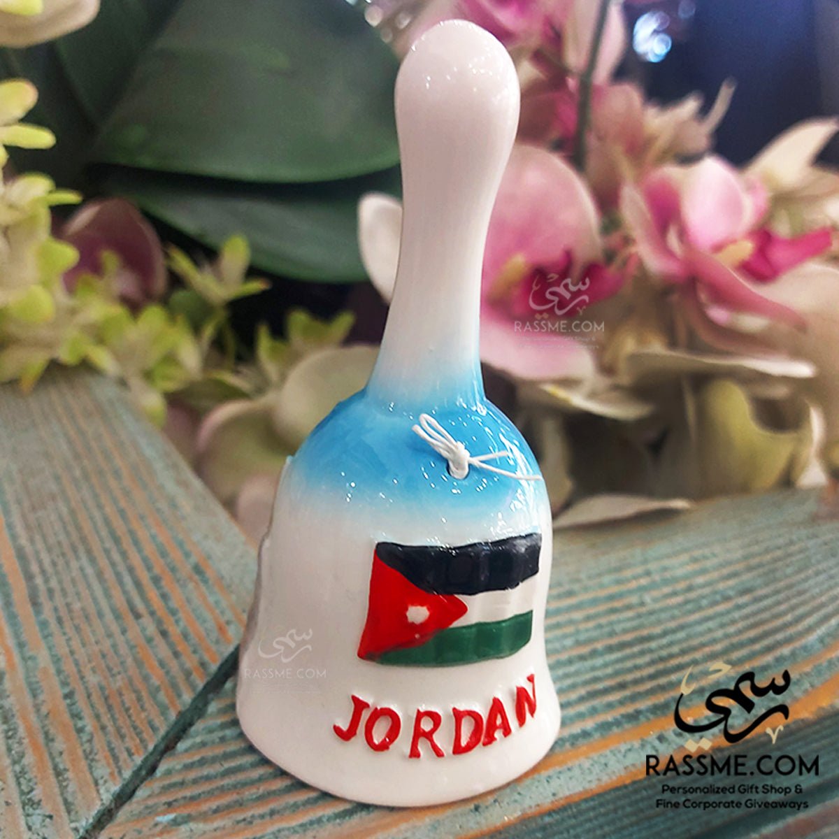 Ceramic Colored Bell Jordan Souvenirs 3d Jerash