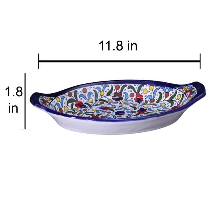 BIG OVAL PLATE 30 CM - Rassme