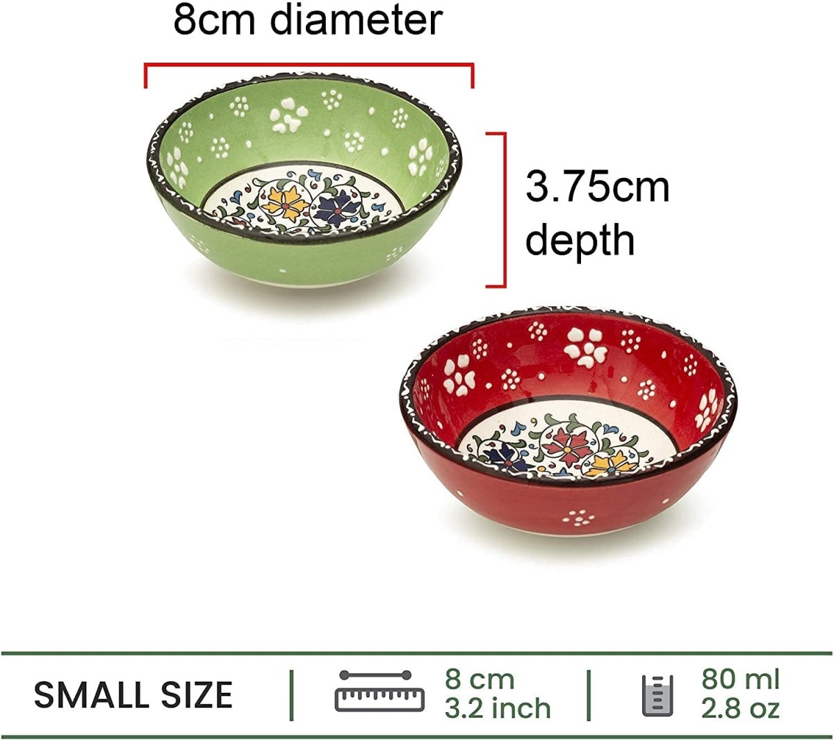 Ceramic Bowl Turkish Colorful - Rassme