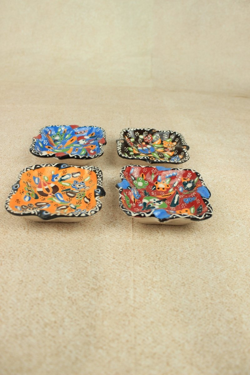 Colorful Handmade Ceramic Ashtrays - Rassme