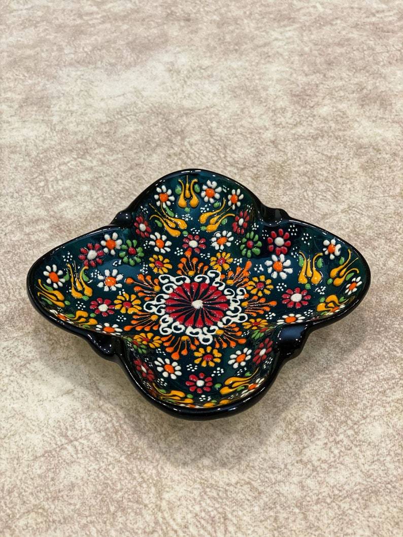 Colorful Handmade Ceramic Ashtrays - Rassme