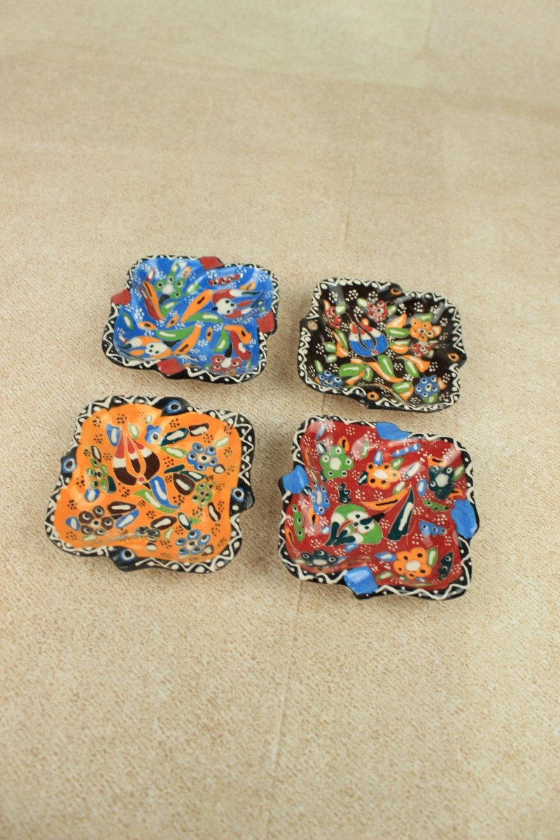 Colorful Handmade Ceramic Ashtrays - Rassme