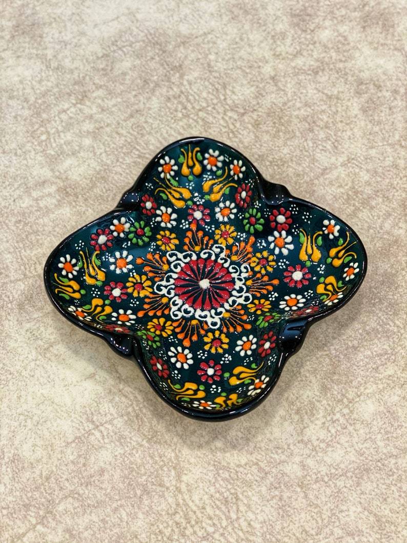 Colorful Handmade Ceramic Ashtrays - Rassme
