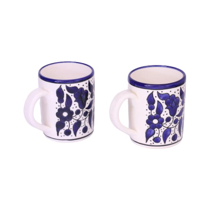 FLORAL CERAMIC COFFE TEA MUG 12OZ - Rassme