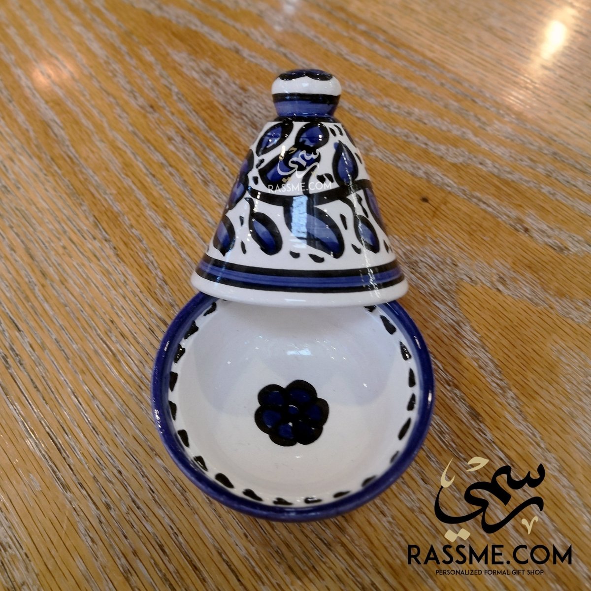 Handmade in Palestinian Ceramics Pottery Sweet Bowl Jordan - Rassme