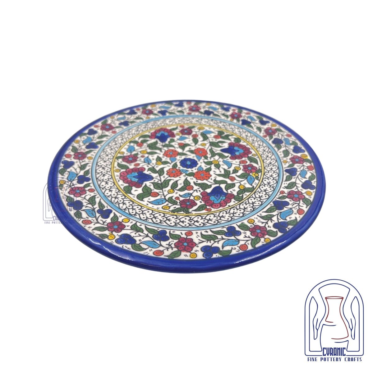 Hebron ceramic pottery Plate - Rassme