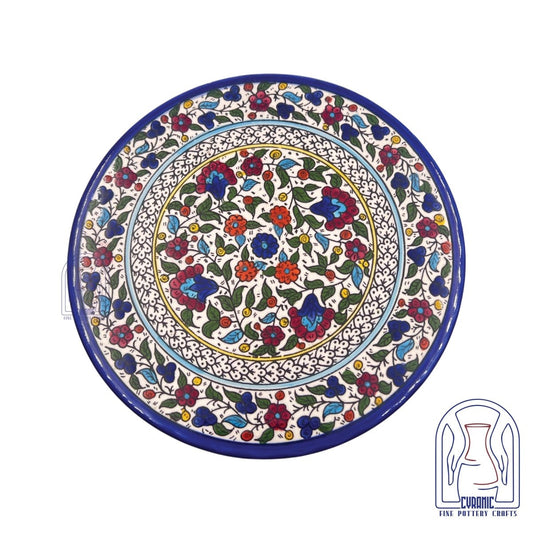 Hebron ceramic pottery Plate - Rassme