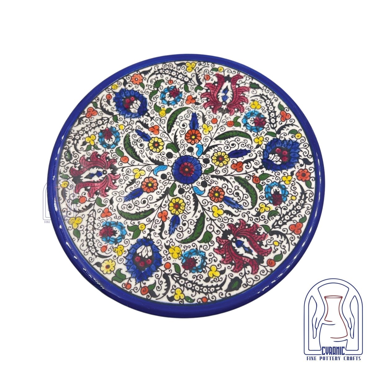 Hebron ceramic pottery Plate - Rassme