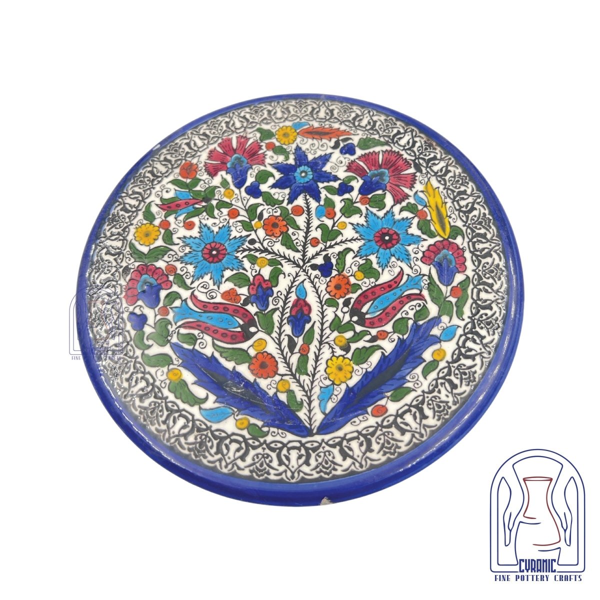 Hebron ceramic pottery Plate - Rassme