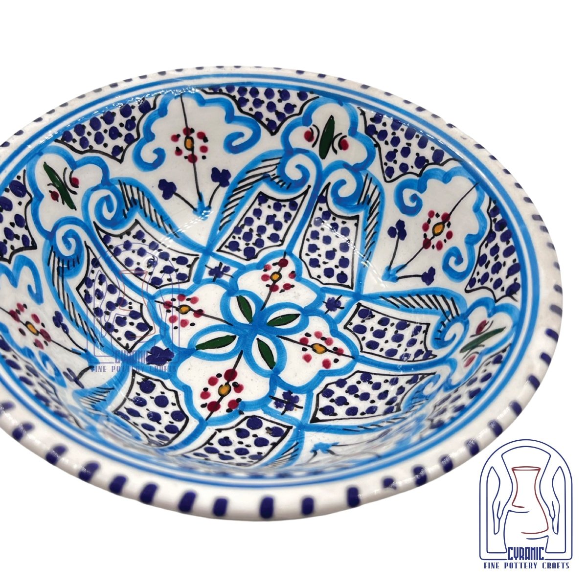 Hebron ceramic pottery Plate Bowl - Rassme