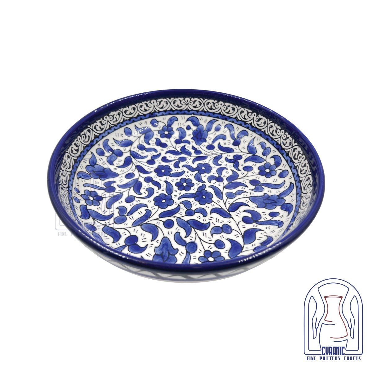 Hebron ceramic pottery Plate Bowl - Rassme