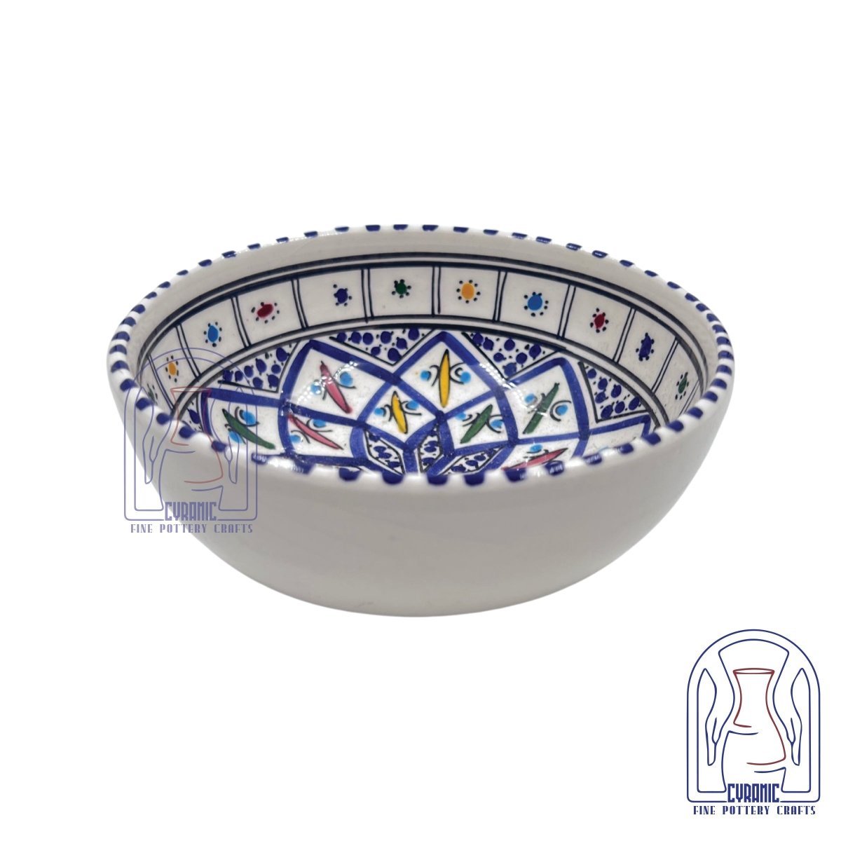 Hebron ceramic pottery Plate Bowl - Rassme