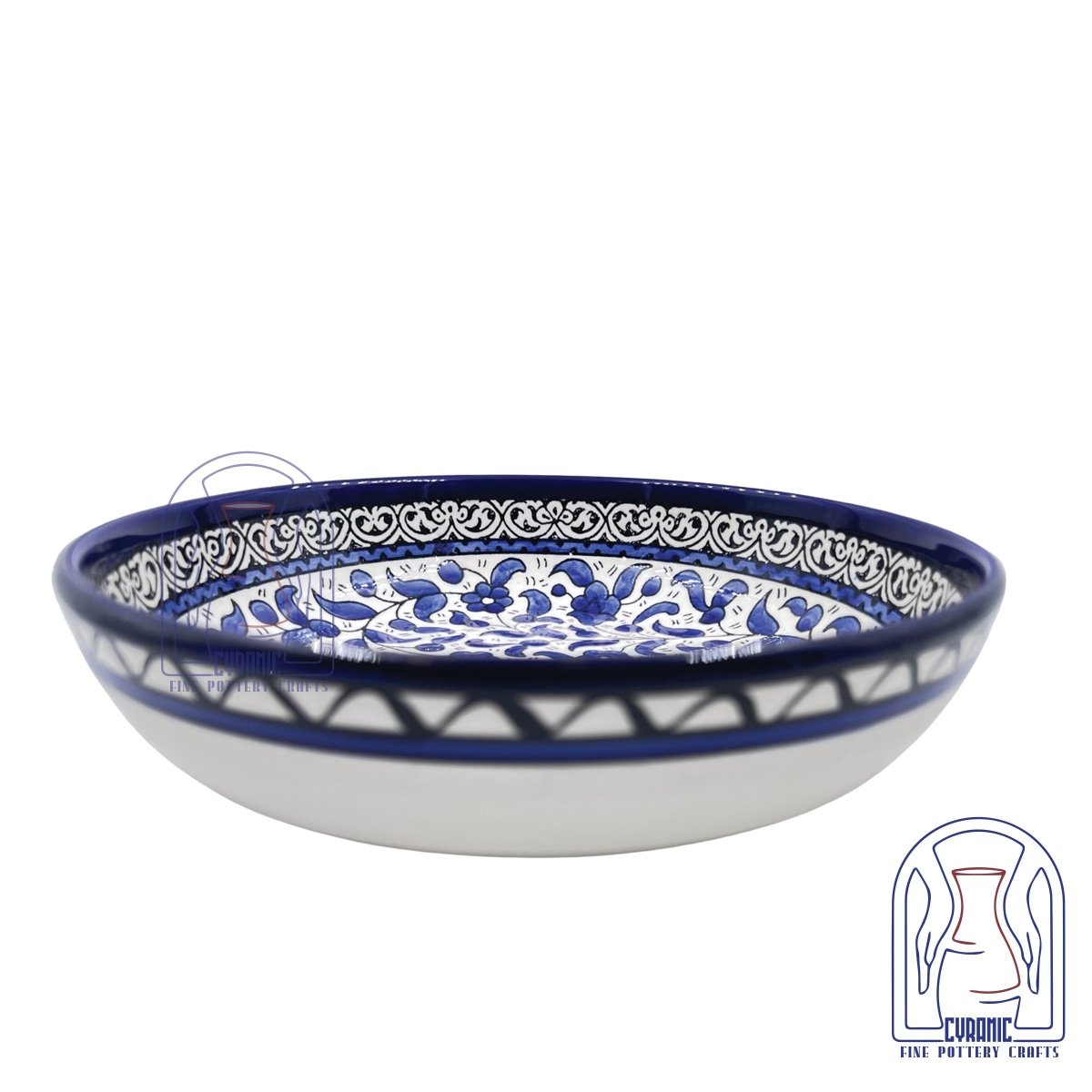 Hebron ceramic pottery Plate Bowl - Rassme