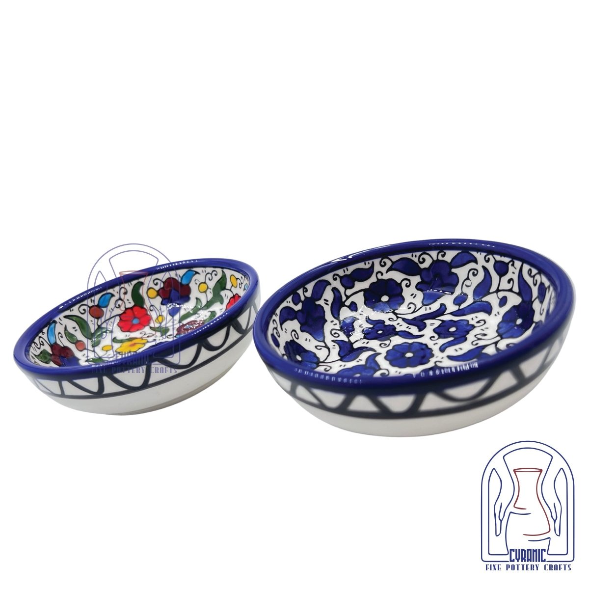 Hebron ceramic pottery Plate Bowl - Rassme