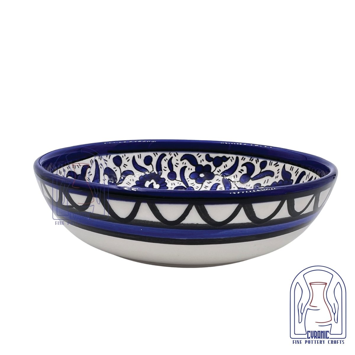 Hebron ceramic pottery Plate Bowl - Rassme