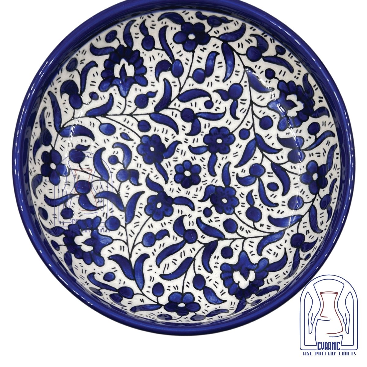 Hebron ceramic pottery Plate Bowl - Rassme