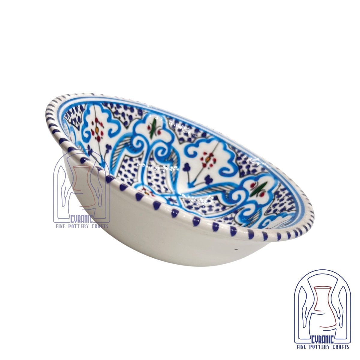 Hebron ceramic pottery Plate Bowl - Rassme