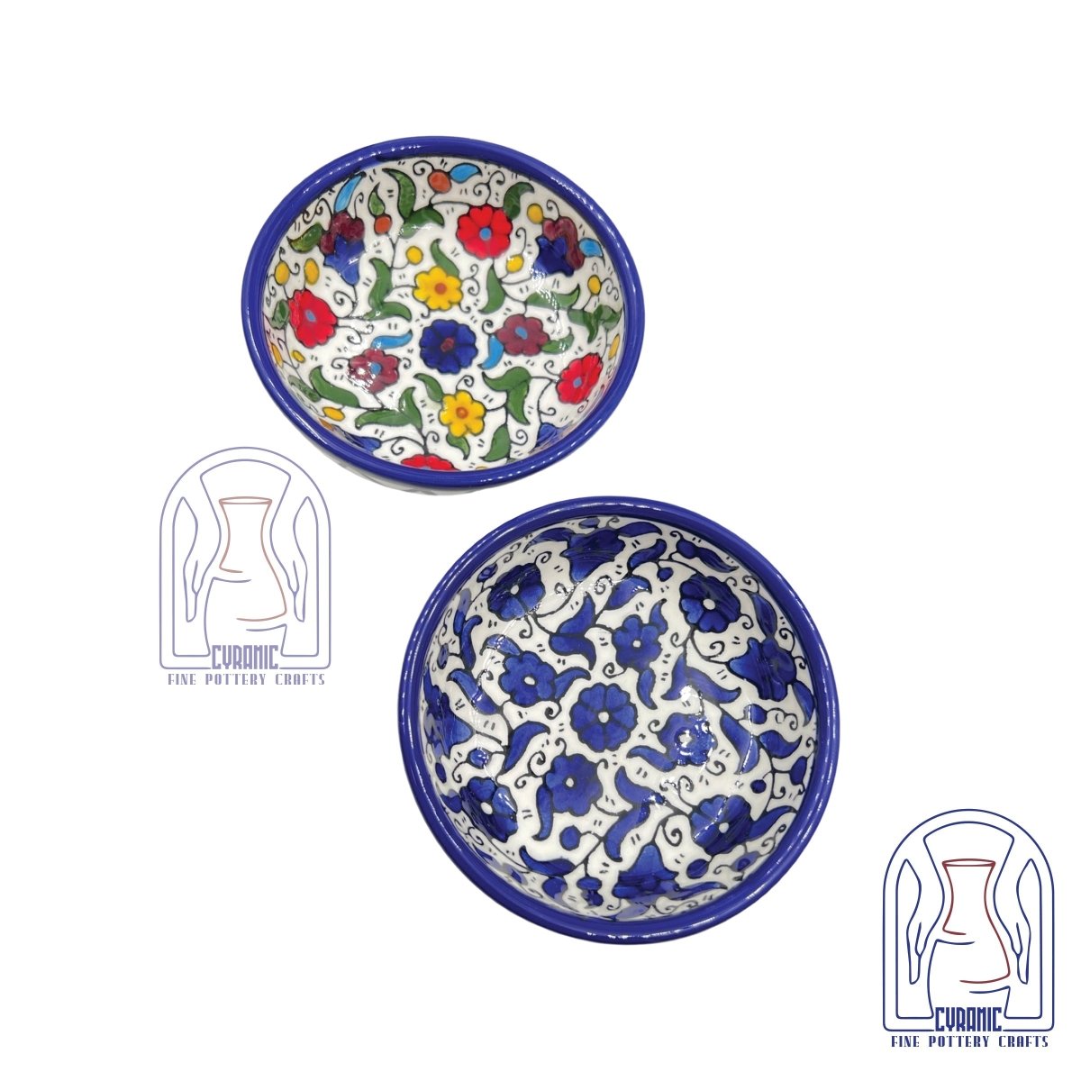 Hebron ceramic pottery Plate Bowl - Rassme