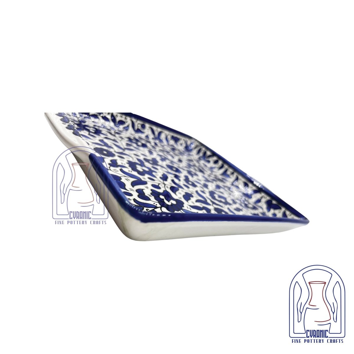 Hebron ceramic pottery Plate Tray - Rassme