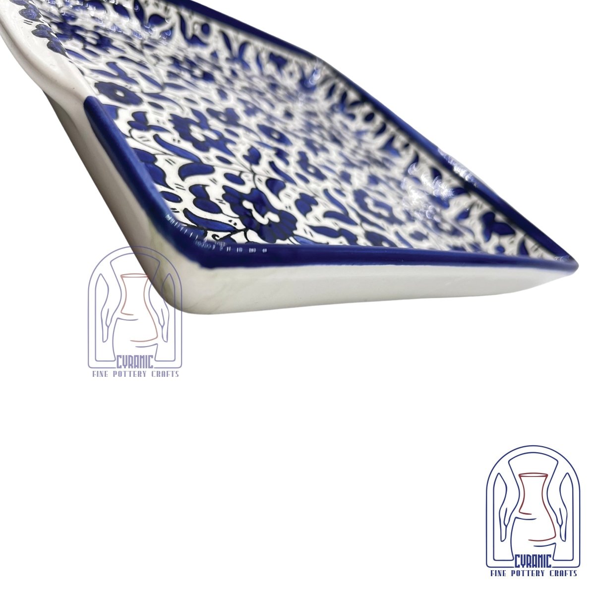 Hebron ceramic pottery Plate Tray - Rassme