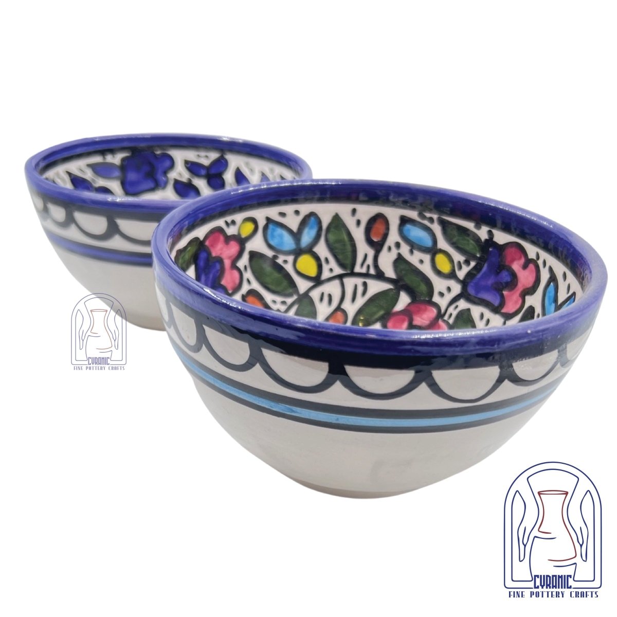 Hebron Ceramic pottery Small Bowl - Rassme