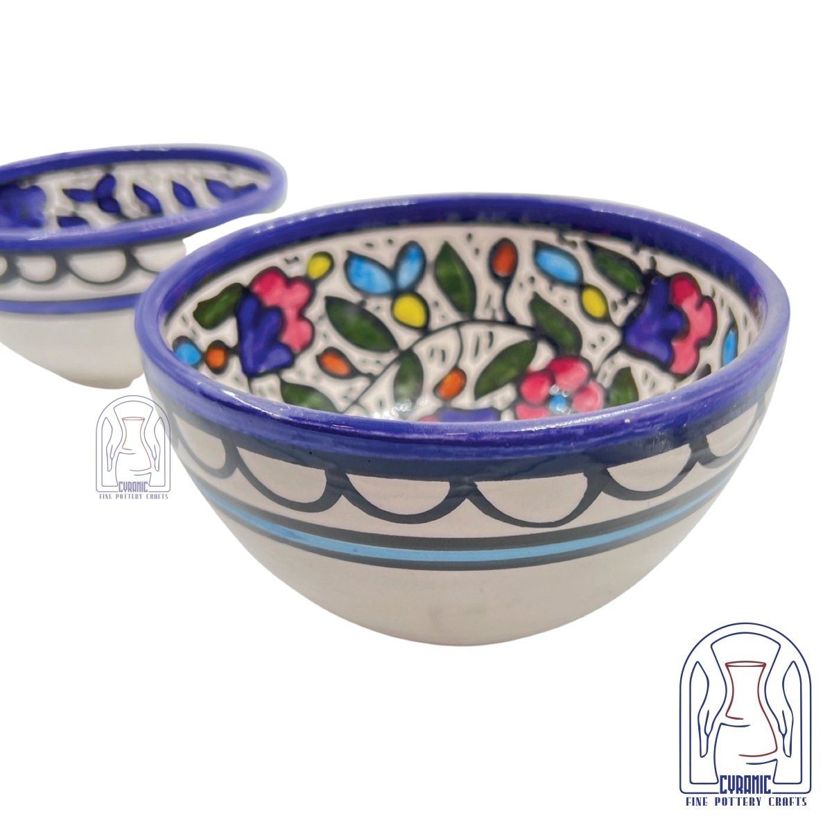 Hebron Ceramic pottery Small Bowl - Rassme