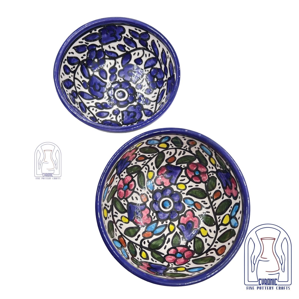 Hebron Ceramic pottery Small Bowl - Rassme