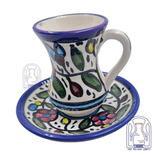 Hebron ceramic pottery Tea Mug - Rassme