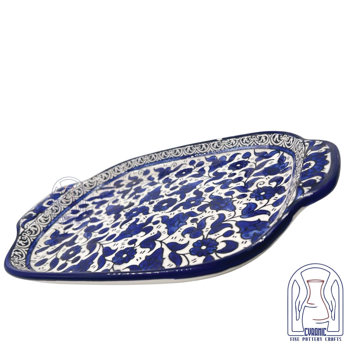 Hebron ceramic pottery Tray - Rassme