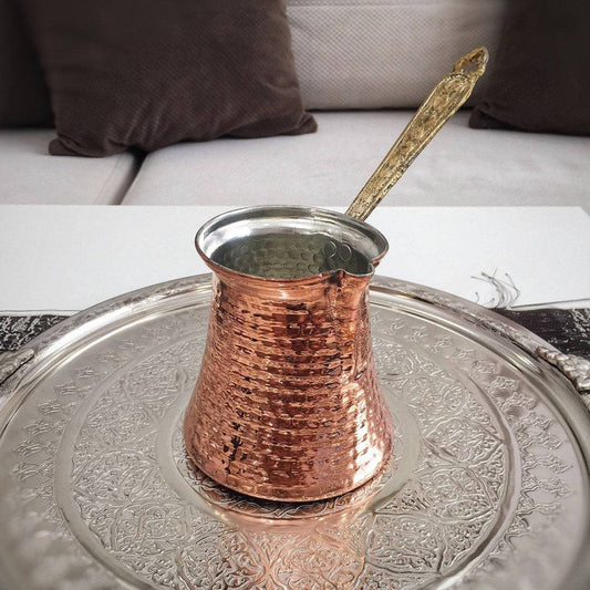 Handmade Copper Coffee Maker, Cezve, Turkish Coffee Maker, Coffee Pot - in Jordan