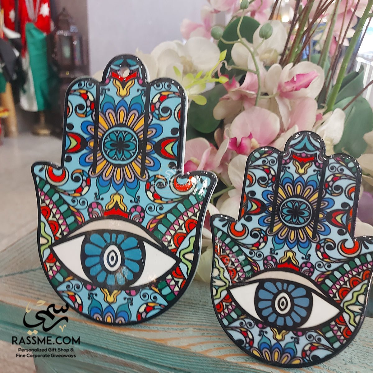 Ceramic Hamsa Stand