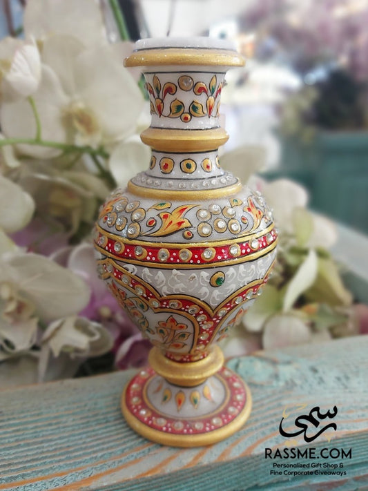 Luxury Oriental Marble Vase Handicraft - Rassme