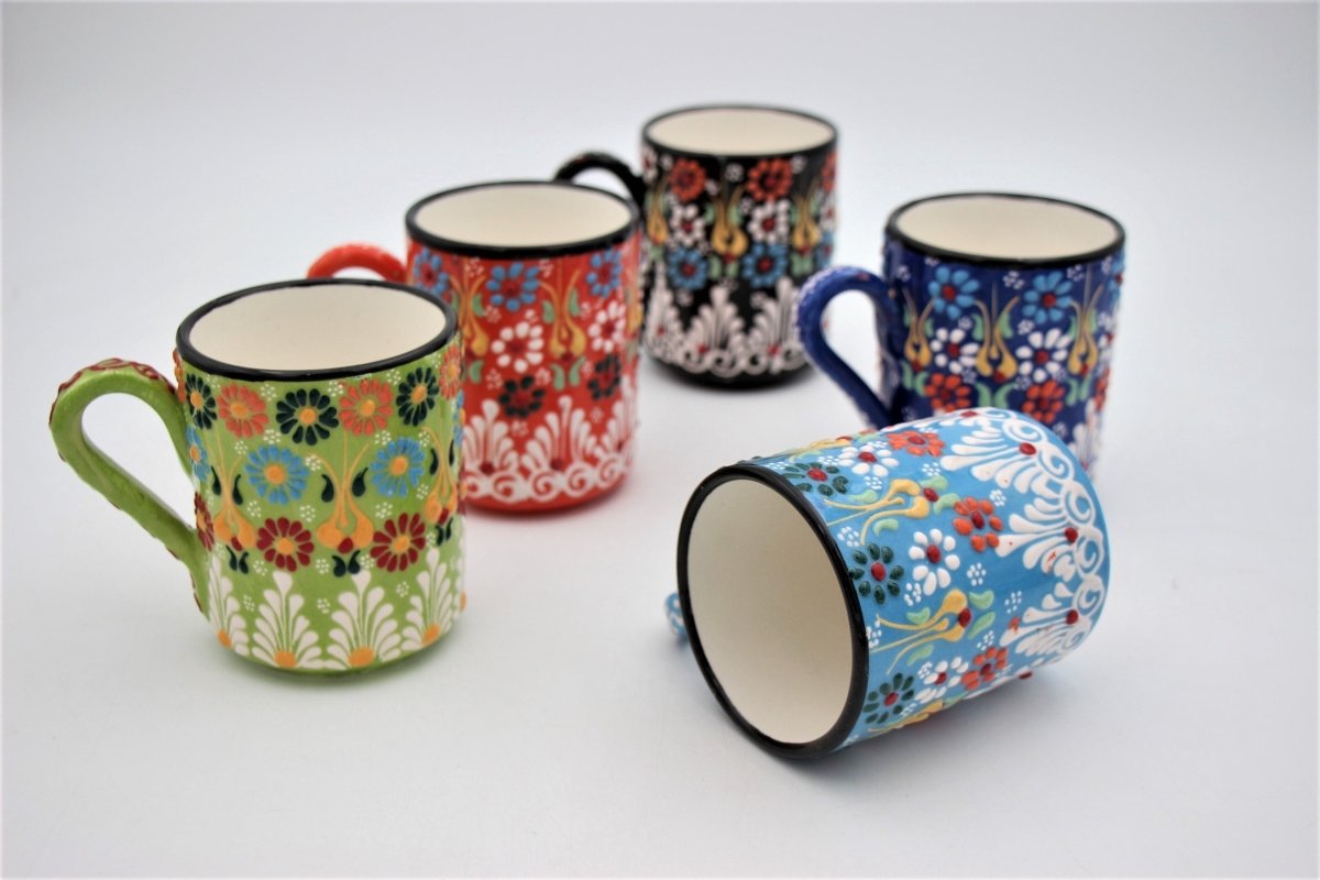 Mug Hand Crafted Turkish Ceramic - Rassme