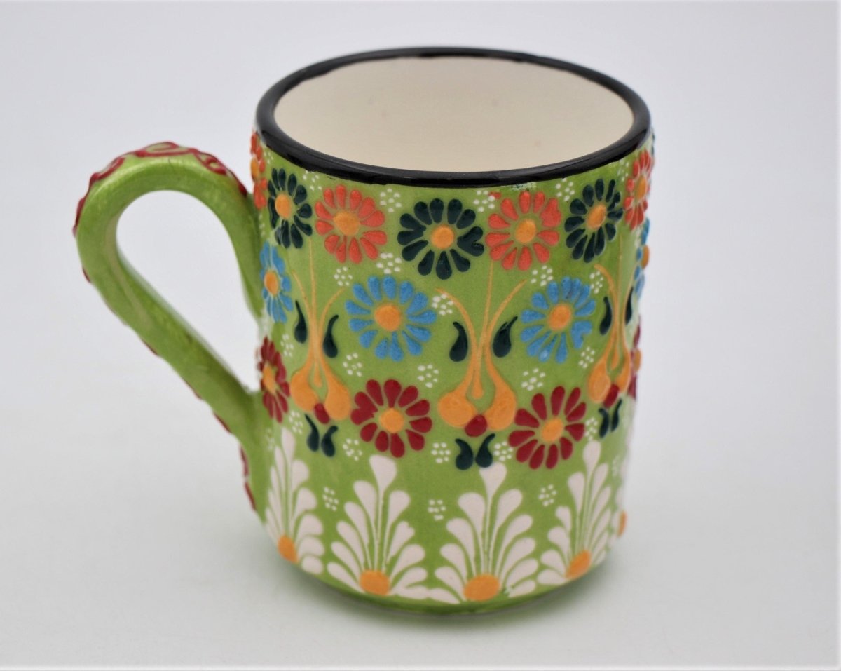 Mug Hand Crafted Turkish Ceramic - Rassme