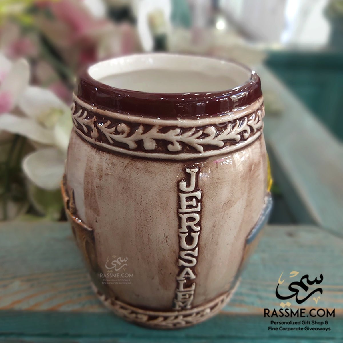 Ceramic 3D Mug Dome of the rock Jerusalem