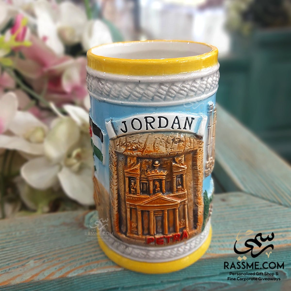 Ceramic Beer Mug 3D Glass Jordan