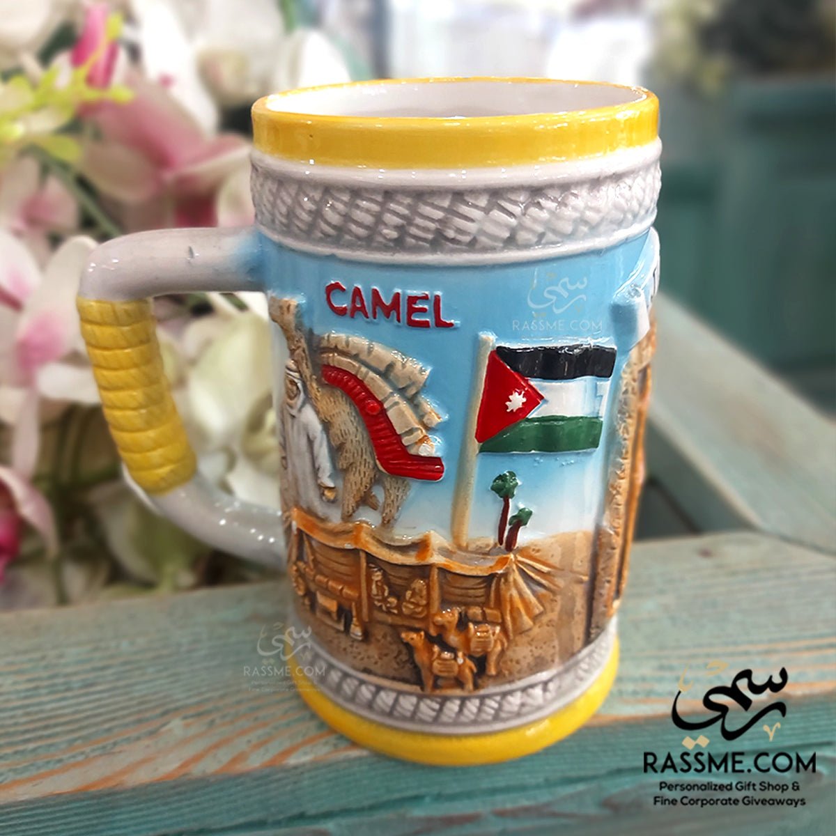 Ceramic Beer Mug 3D Glass Jordan