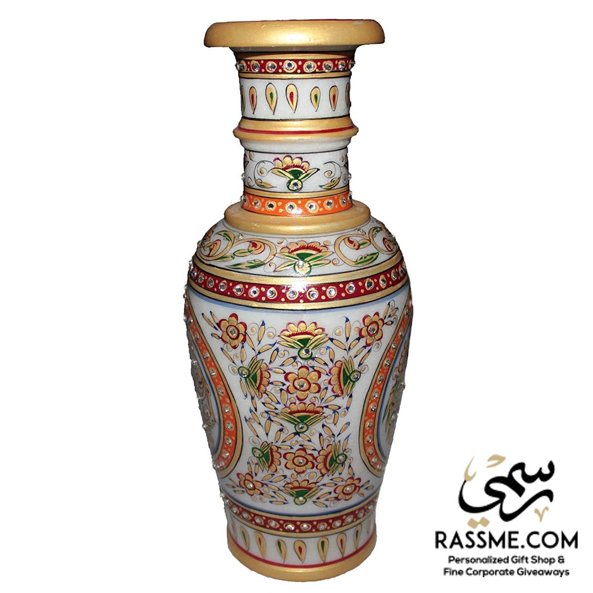 Oriental Luxury Marble Vase Handicraft - Rassme