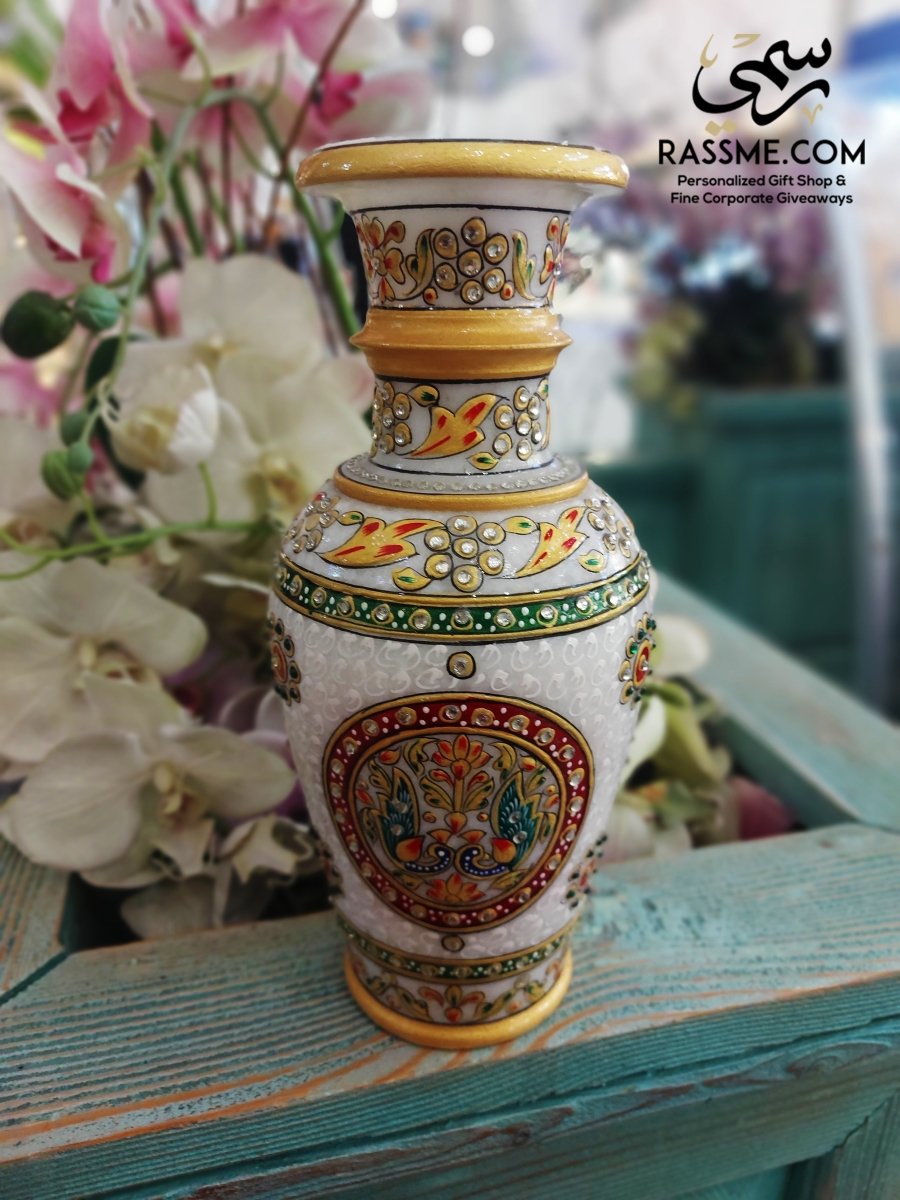 Oriental Luxury Marble Vase Handicraft - Rassme