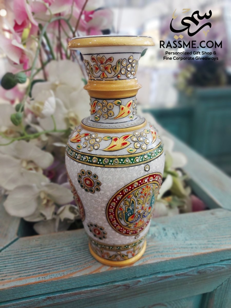 Oriental Luxury Marble Vase Handicraft - Rassme