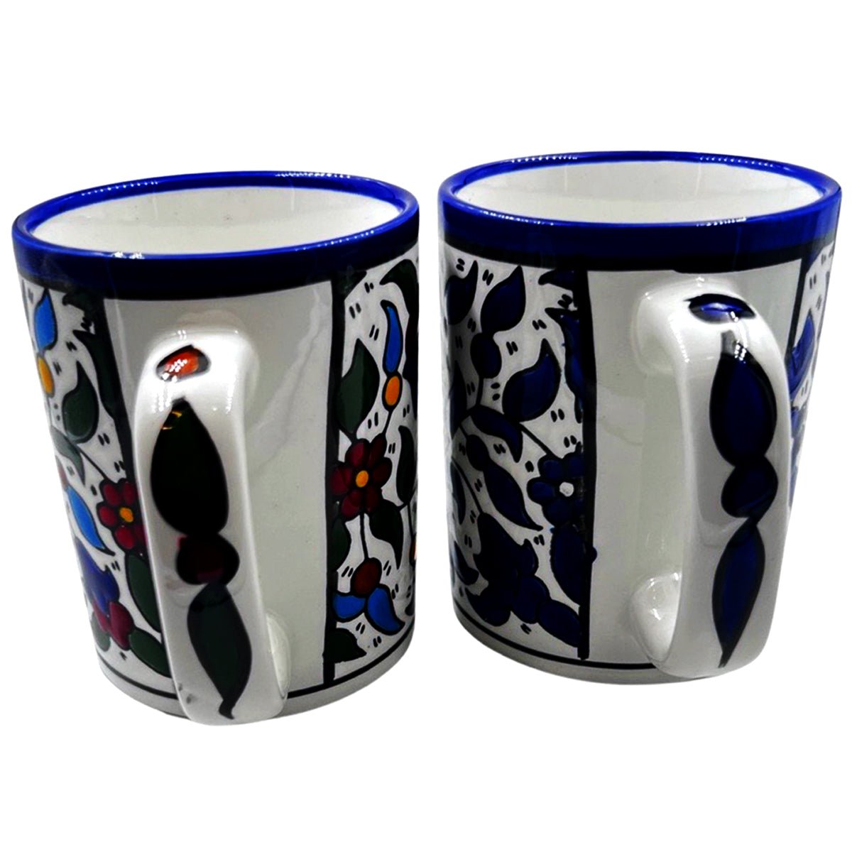 Small Tea / Herbal Mug Hand colored Ceramic - Rassme