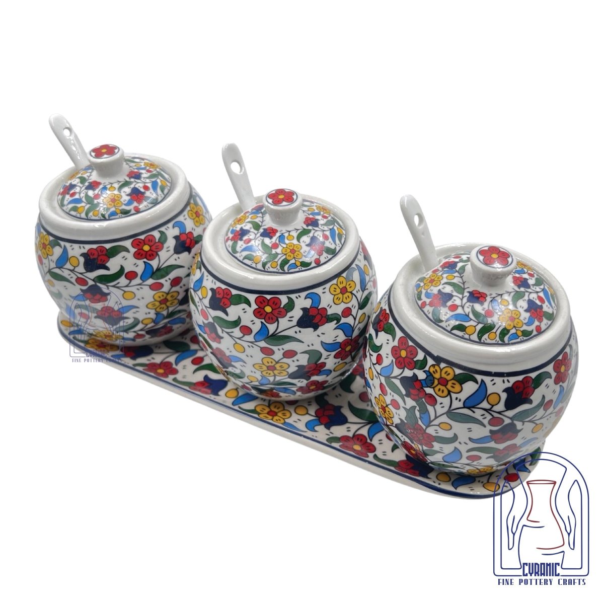 Sugar Coffee Tea Set Ceramic - Rassme