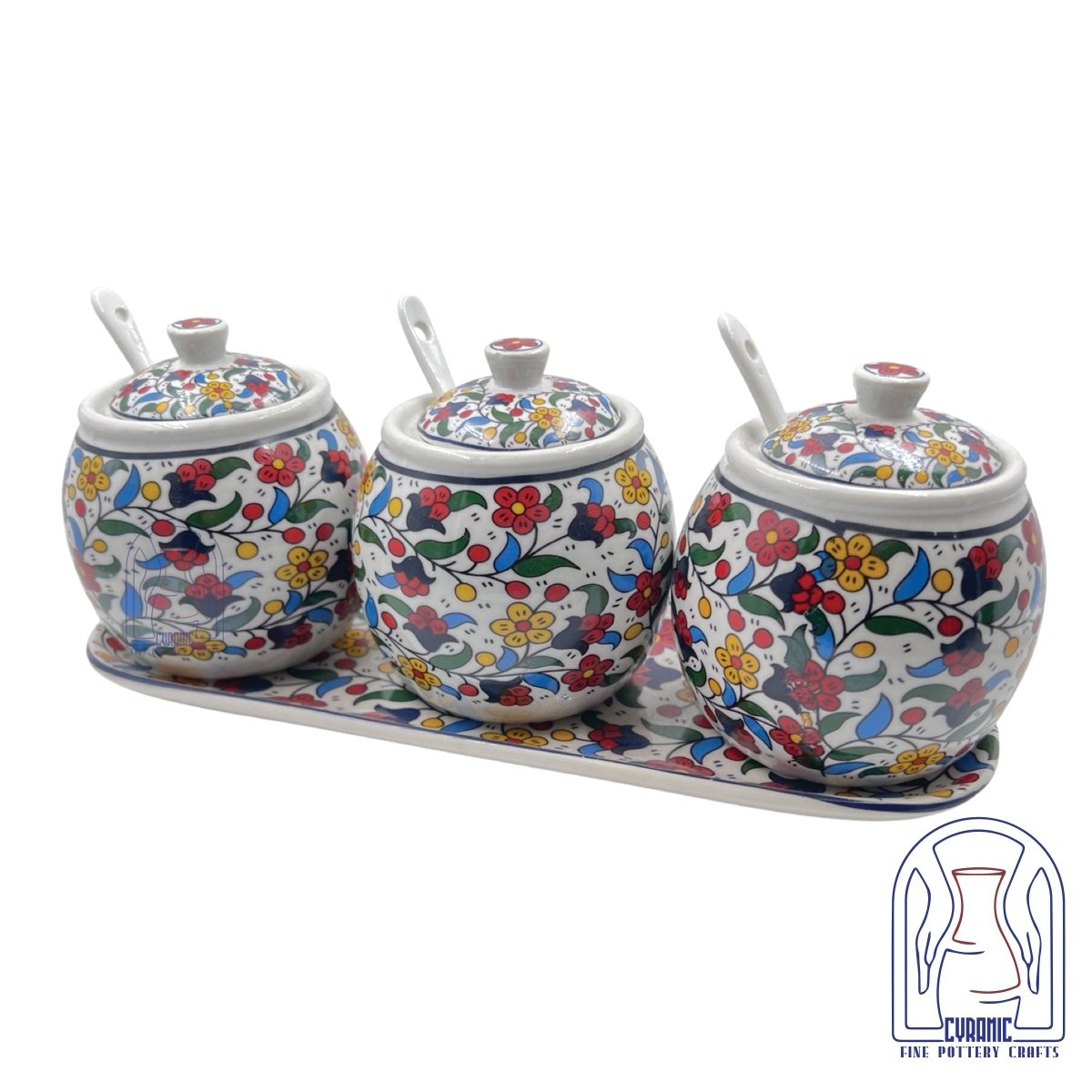 Sugar Coffee Tea Set Ceramic - Rassme