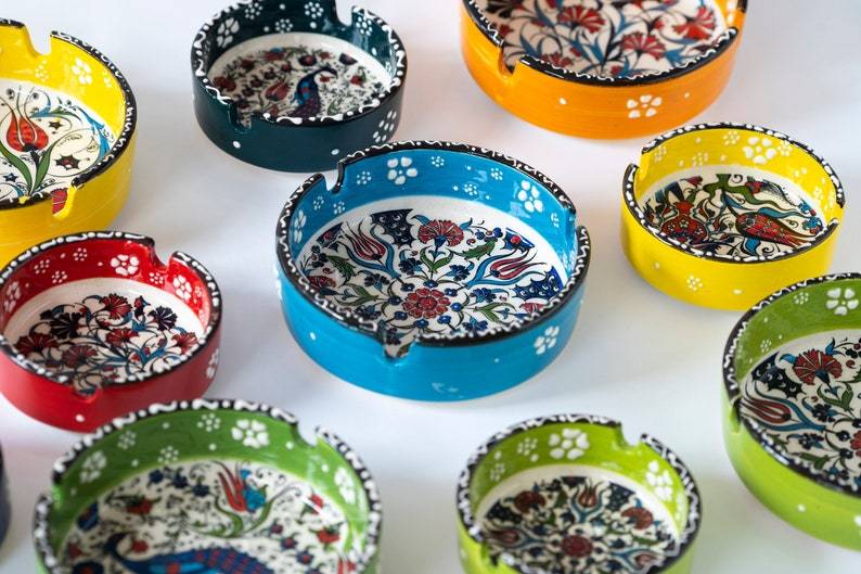 Traditional Handmade Ceramic Ashtray - Rassme