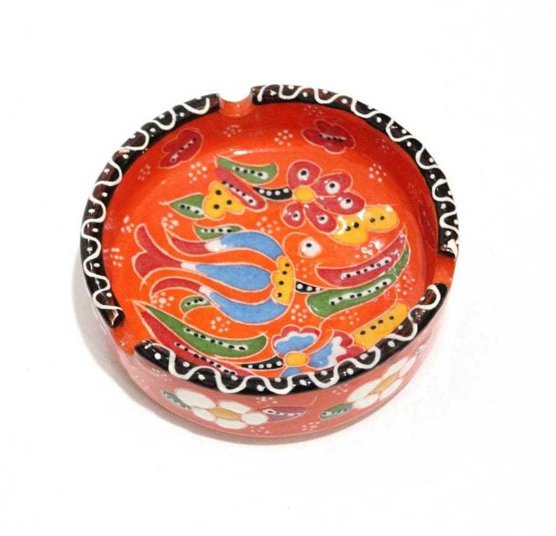 Traditional Handmade Ceramic Ashtray - Rassme