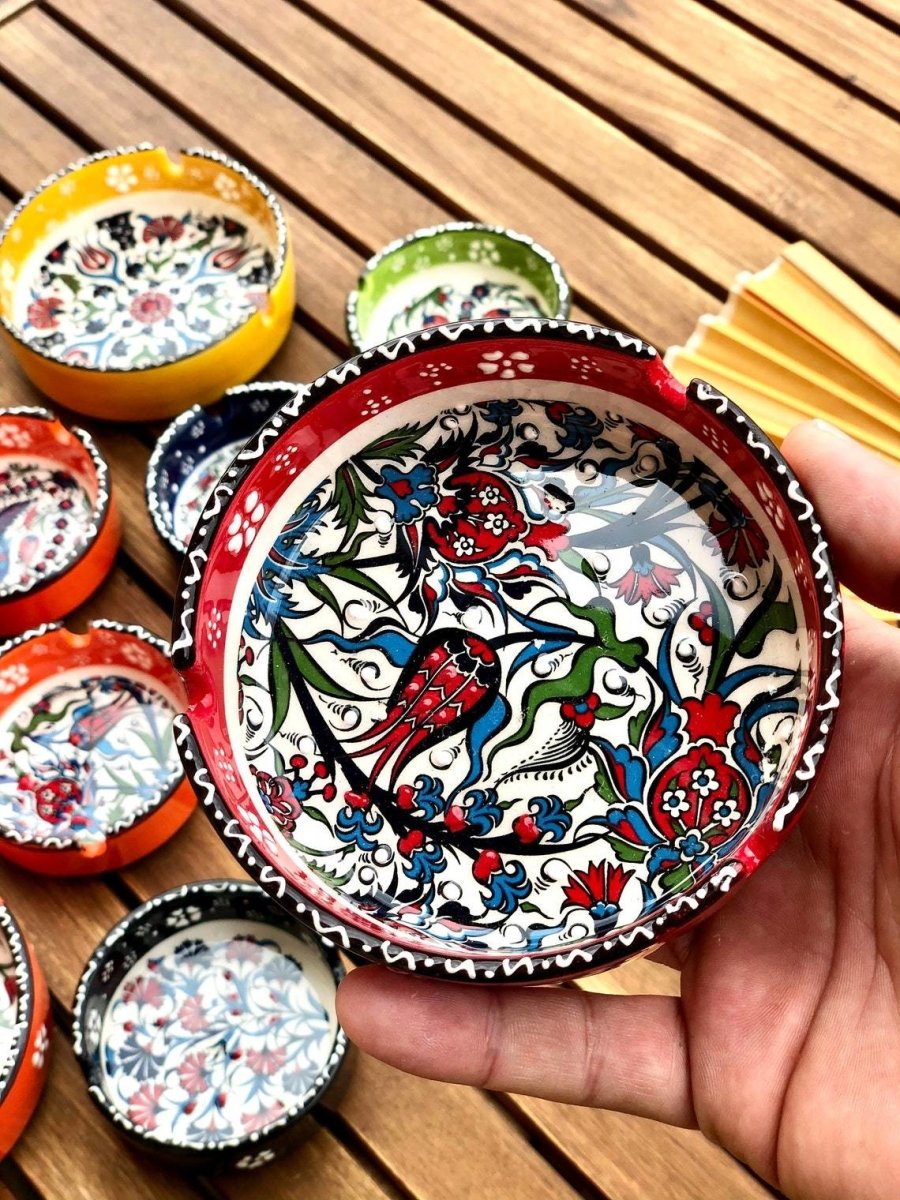 Traditional Handmade Ceramic Ashtray - Rassme