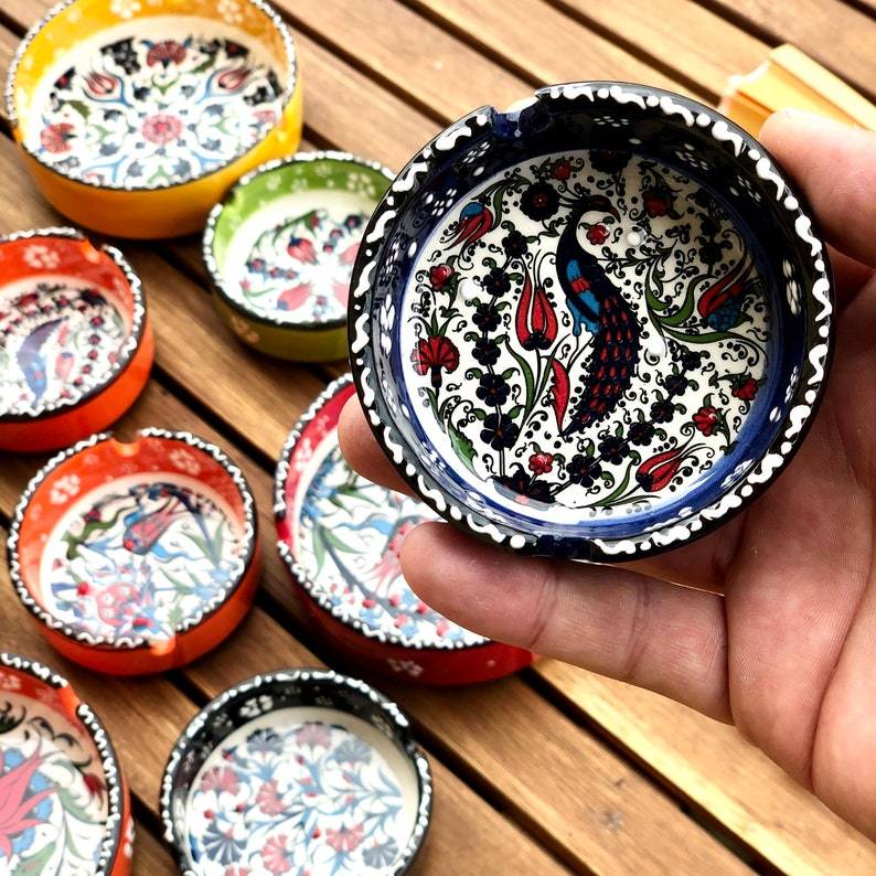 Traditional Handmade Ceramic Ashtray - Rassme